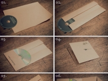 DIY 光碟紙袋